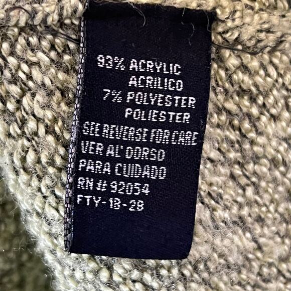 Carolyn Taylor Green Collared Knit Sweater Polo Pullover Size M Preppy Y2K - Picture 4 of 5